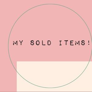 all items sold past this listing.